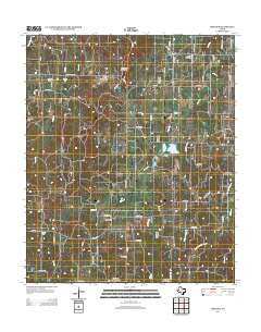 Gibtown Texas Historical topographic map, 1:24000 scale, 7.5 X 7.5 Minute, Year 2013