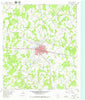 Giddings Texas Historical topographic map, 1:24000 scale, 7.5 X 7.5 Minute, Year 1958