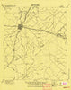 Giddings Texas Historical topographic map, 1:62500 scale, 15 X 15 Minute, Year 1919