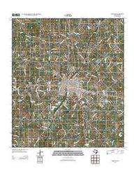 Giddings Texas Historical topographic map, 1:24000 scale, 7.5 X 7.5 Minute, Year 2013