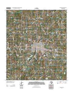 Giddings Texas Historical topographic map, 1:24000 scale, 7.5 X 7.5 Minute, Year 2013