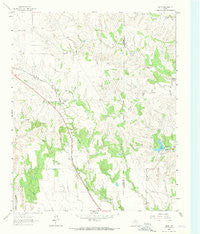 Giles Texas Historical topographic map, 1:24000 scale, 7.5 X 7.5 Minute, Year 1963