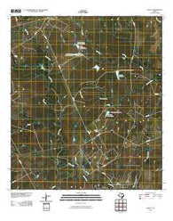 Gillett Texas Historical topographic map, 1:24000 scale, 7.5 X 7.5 Minute, Year 2010