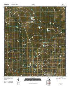 Gillett Texas Historical topographic map, 1:24000 scale, 7.5 X 7.5 Minute, Year 2010