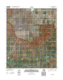 Gilliland Texas Historical topographic map, 1:24000 scale, 7.5 X 7.5 Minute, Year 2013