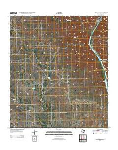 Gillis Ranch Texas Historical topographic map, 1:24000 scale, 7.5 X 7.5 Minute, Year 2013
