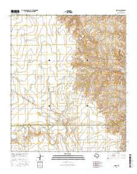 Gilpin Texas Current topographic map, 1:24000 scale, 7.5 X 7.5 Minute, Year 2016