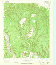 Gip Creek Texas Historical topographic map, 1:24000 scale, 7.5 X 7.5 Minute, Year 1963
