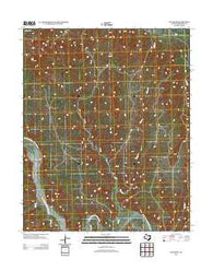 Gip Creek Texas Historical topographic map, 1:24000 scale, 7.5 X 7.5 Minute, Year 2012