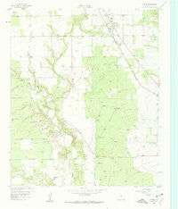 Girard Texas Historical topographic map, 1:24000 scale, 7.5 X 7.5 Minute, Year 1959