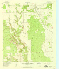 Girard Texas Historical topographic map, 1:24000 scale, 7.5 X 7.5 Minute, Year 1959