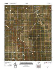 Girard Texas Historical topographic map, 1:24000 scale, 7.5 X 7.5 Minute, Year 2010