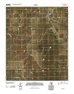Girard Texas Historical topographic map, 1:24000 scale, 7.5 X 7.5 Minute, Year 2010