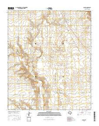 Girard Texas Current topographic map, 1:24000 scale, 7.5 X 7.5 Minute, Year 2016