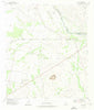 Girvin Texas Historical topographic map, 1:24000 scale, 7.5 X 7.5 Minute, Year 1972