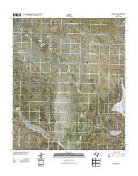 Girvin NW Texas Historical topographic map, 1:24000 scale, 7.5 X 7.5 Minute, Year 2012