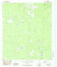 Gist Texas Historical topographic map, 1:24000 scale, 7.5 X 7.5 Minute, Year 1984