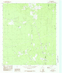 Gist Texas Historical topographic map, 1:24000 scale, 7.5 X 7.5 Minute, Year 1984