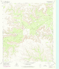 Glass Ranch Texas Historical topographic map, 1:24000 scale, 7.5 X 7.5 Minute, Year 1963