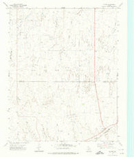 Glazier Texas Historical topographic map, 1:24000 scale, 7.5 X 7.5 Minute, Year 1972