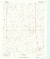 Glazier Texas Historical topographic map, 1:24000 scale, 7.5 X 7.5 Minute, Year 1972