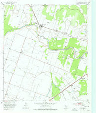 Glen Flora Texas Historical topographic map, 1:24000 scale, 7.5 X 7.5 Minute, Year 1953