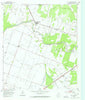 Glen Flora Texas Historical topographic map, 1:24000 scale, 7.5 X 7.5 Minute, Year 1953