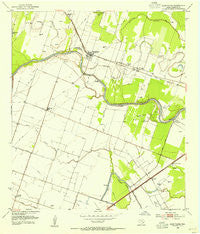 Glen Flora Texas Historical topographic map, 1:24000 scale, 7.5 X 7.5 Minute, Year 1953