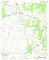 Glen Flora Texas Historical topographic map, 1:24000 scale, 7.5 X 7.5 Minute, Year 1953