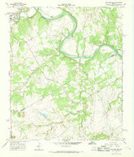 Glen Rose East Texas Historical topographic map, 1:24000 scale, 7.5 X 7.5 Minute, Year 1967