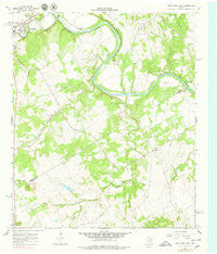 Glen Rose East Texas Historical topographic map, 1:24000 scale, 7.5 X 7.5 Minute, Year 1967