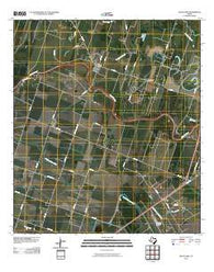 Glen Flora Texas Historical topographic map, 1:24000 scale, 7.5 X 7.5 Minute, Year 2010