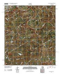 Glen Rose East Texas Historical topographic map, 1:24000 scale, 7.5 X 7.5 Minute, Year 2010