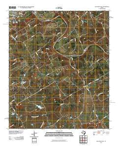 Glen Rose East Texas Historical topographic map, 1:24000 scale, 7.5 X 7.5 Minute, Year 2010
