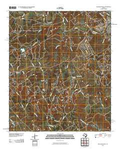 Glen Rose West Texas Historical topographic map, 1:24000 scale, 7.5 X 7.5 Minute, Year 2010