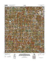 Glen Rose West Texas Historical topographic map, 1:24000 scale, 7.5 X 7.5 Minute, Year 2012