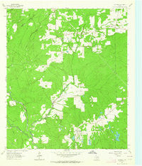 Glendale Texas Historical topographic map, 1:24000 scale, 7.5 X 7.5 Minute, Year 1962