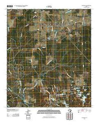 Glendale Texas Historical topographic map, 1:24000 scale, 7.5 X 7.5 Minute, Year 2010
