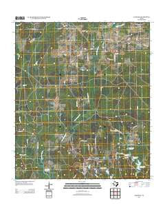 Glendale Texas Historical topographic map, 1:24000 scale, 7.5 X 7.5 Minute, Year 2013