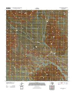 Glenn Spring Texas Historical topographic map, 1:24000 scale, 7.5 X 7.5 Minute, Year 2012
