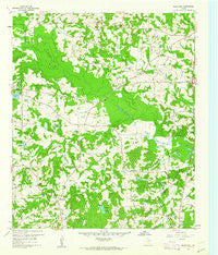 Glenwood Texas Historical topographic map, 1:24000 scale, 7.5 X 7.5 Minute, Year 1960
