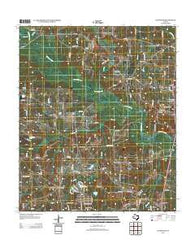Glenwood Texas Historical topographic map, 1:24000 scale, 7.5 X 7.5 Minute, Year 2013