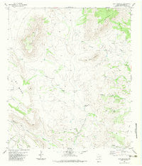 Goat Mountain Texas Historical topographic map, 1:24000 scale, 7.5 X 7.5 Minute, Year 1983