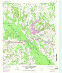 Golden Texas Historical topographic map, 1:24000 scale, 7.5 X 7.5 Minute, Year 1959