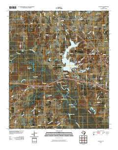 Golden Texas Historical topographic map, 1:24000 scale, 7.5 X 7.5 Minute, Year 2010
