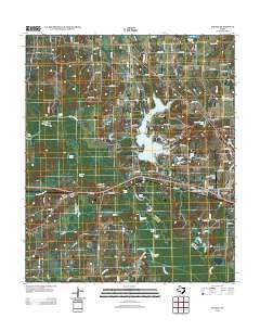 Golden Texas Historical topographic map, 1:24000 scale, 7.5 X 7.5 Minute, Year 2012