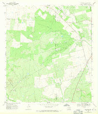 Goldfinch Texas Historical topographic map, 1:24000 scale, 7.5 X 7.5 Minute, Year 1968