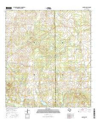 Goldfinch Texas Current topographic map, 1:24000 scale, 7.5 X 7.5 Minute, Year 2016