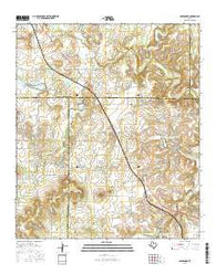 Goldsboro Texas Current topographic map, 1:24000 scale, 7.5 X 7.5 Minute, Year 2016