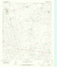 Goldsmith Texas Historical topographic map, 1:24000 scale, 7.5 X 7.5 Minute, Year 1965